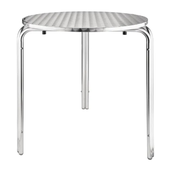 Mesa Bistrô Redonda em Inox - Ø 700 mm