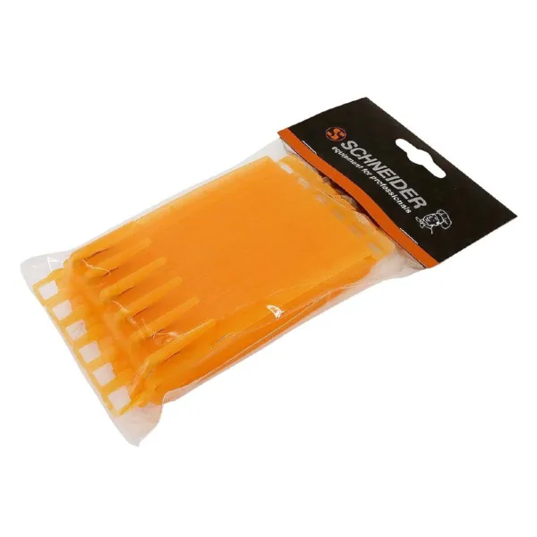 Pinça de fecho para bolsos - L 120 mm - Conjunto de 6