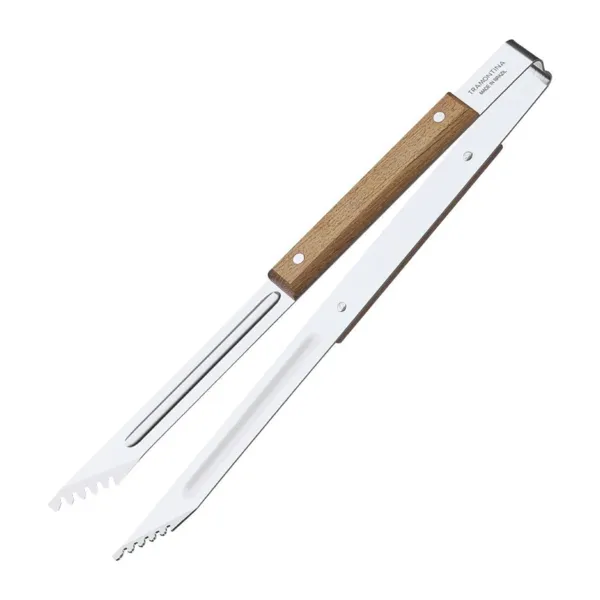 Pinça de churrasco em madeira - L 370 mm