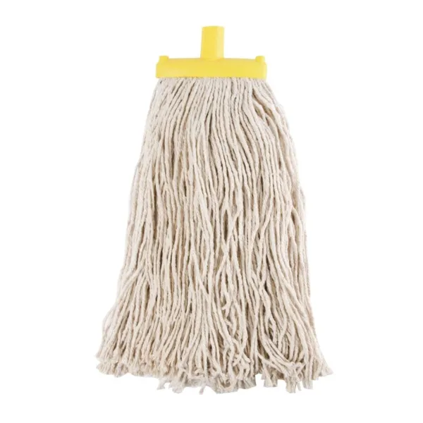 Cabeça de vassoura com franjas, suporte amarelo, pradaria de Kentucky.