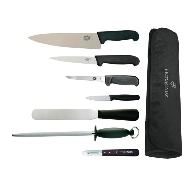 Conjunto de facas com faca de chef 215mm e estojo