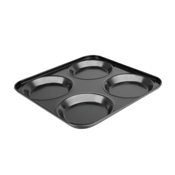 Placa Antiaderente de 4 Moldes Redondos - L 235 x P 235mm