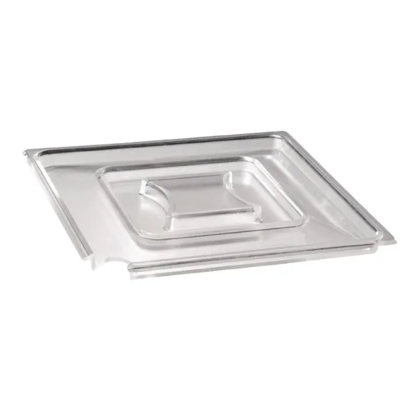 Tampa Quadrada Transparente Float - 190 X 190mm