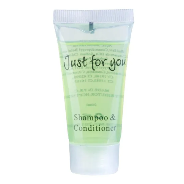 Champô e Condicionador Just For You - 20 ml - Conjunto de 100