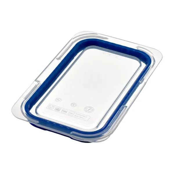 Tampa Azul em ABS sem BPA - GN 1/4