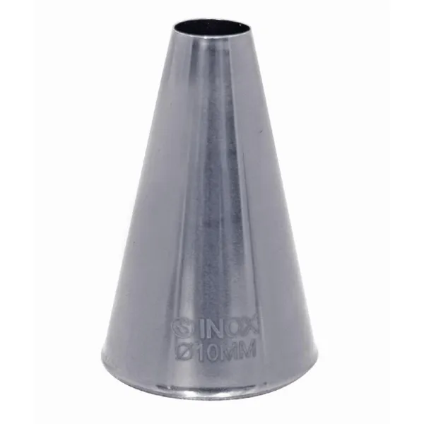 Soquete de Aço Inoxidável Liso 10mm