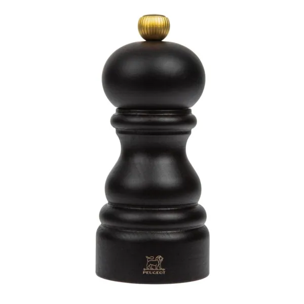 Moinho de pimenta em madeira escura 127mm