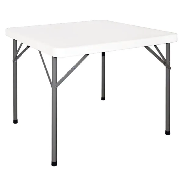 Mesa Quadrada Dobrável 86cm