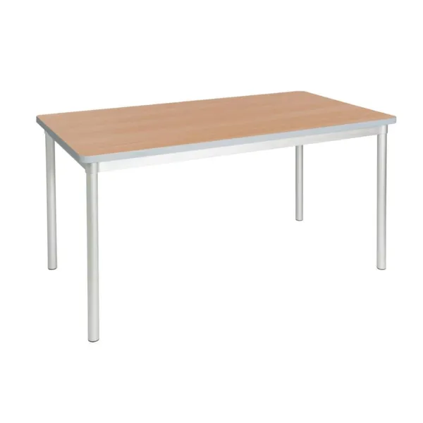 Mesa retangular em faia de 1400 mm