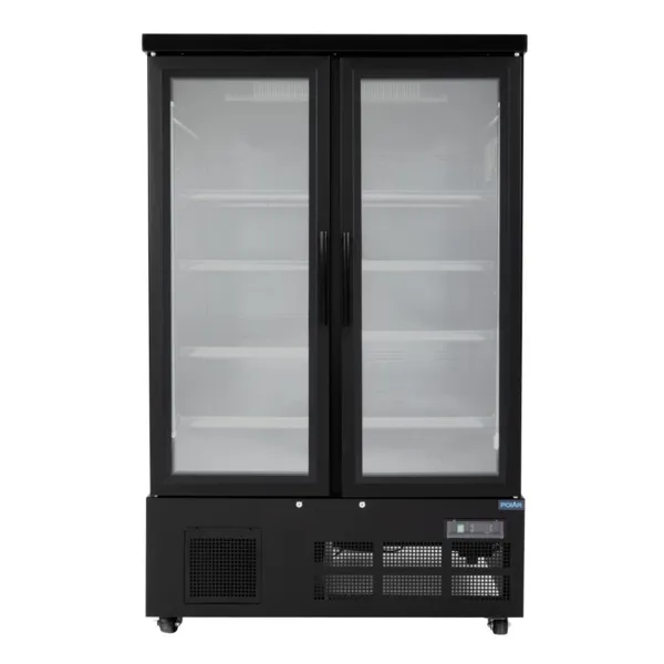 Vitrine Refrigerada com 2 Portas - 744 L - Negativa Preta