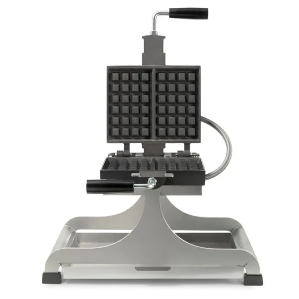 Máquina de Waffles Profissional Rotativa 4x6 Bruxelas - Recondicionada
