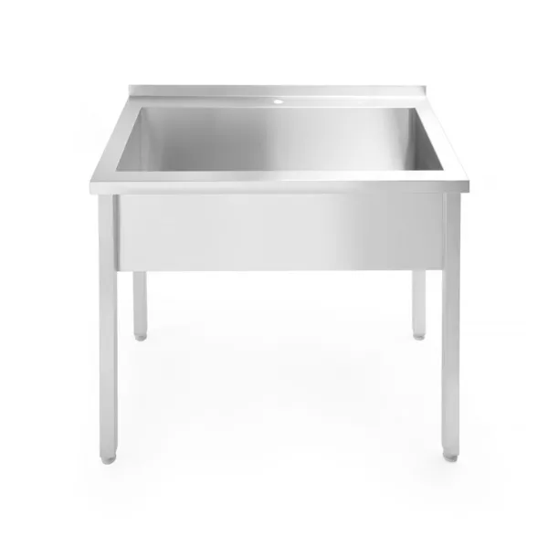 Mesa de Pia Simples Soldada - P 600 x L 1000 mm
