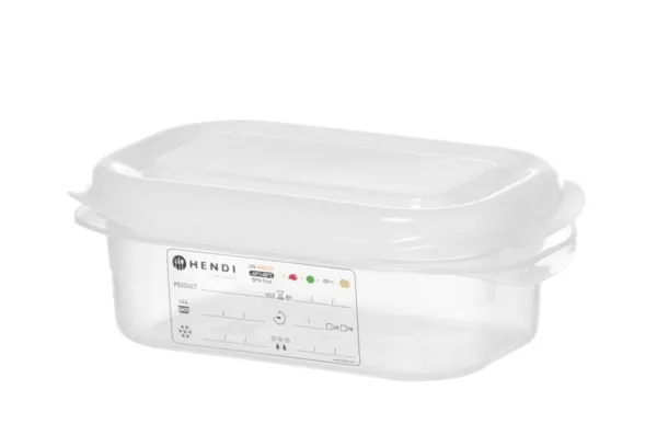 Cuba GN 1/9 Transparente em PP - 0,6 L