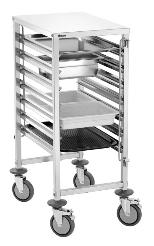 Carro Porta-tabuleiros Gastronorm 7 Níveis - GN 1/1