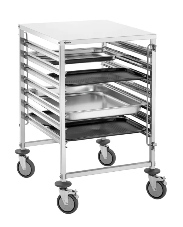 Carro Porta-tabuleiros Gastronorm 7 Níveis - GN 2/1