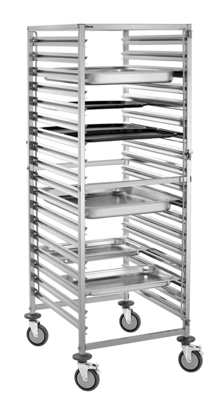 Carro Porta-tabuleiros Gastronorm 18 Níveis - GN 2/1