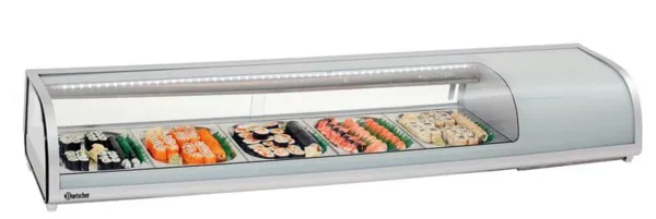 Vitrine de sushi - 5 GN 1/2