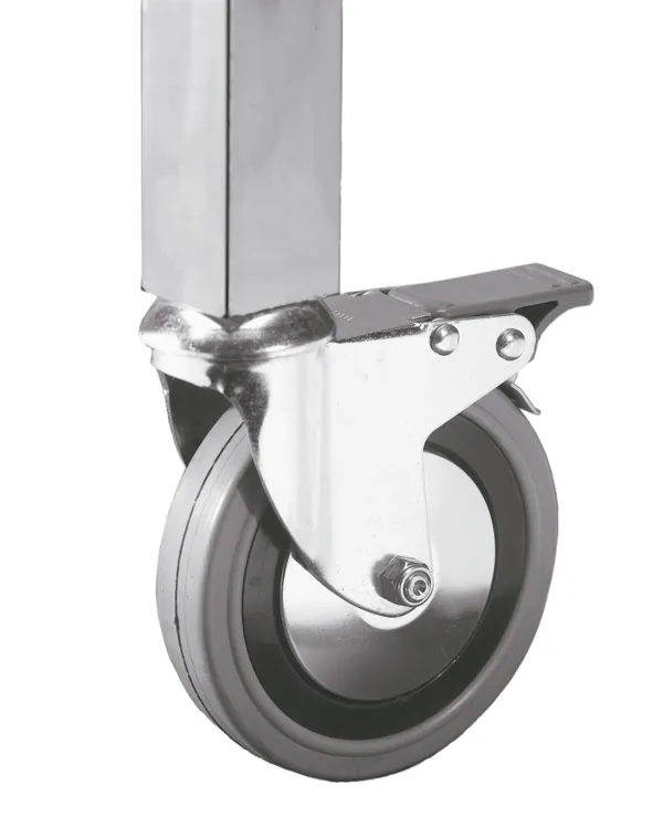 Lote 4 rodízios para Mesa Inox - Recondicionado