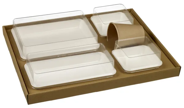 Kit Planalto em Kraft - Eco-responsável - Lote de 30