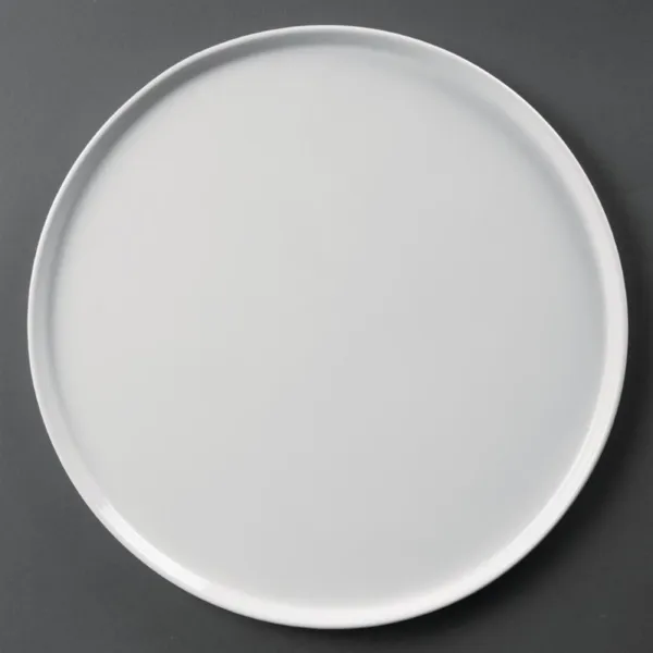 Assiette à Pizza Whiteware - Ø 330 mm - Lot de 4