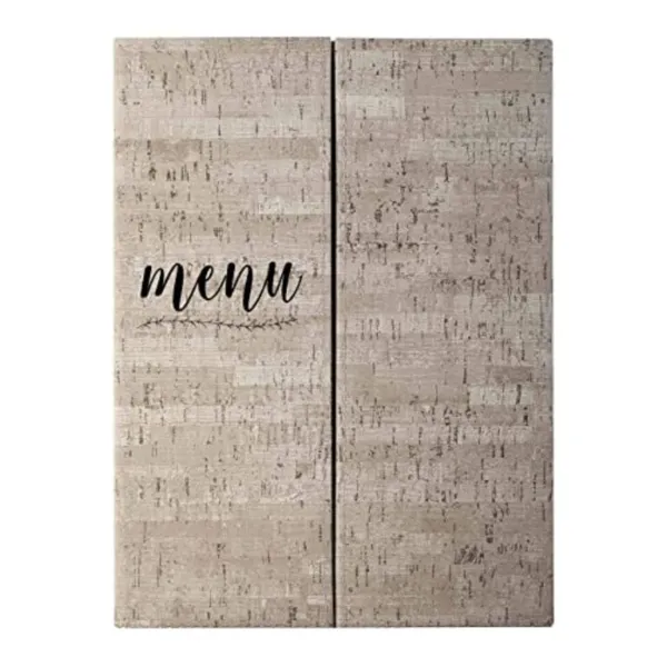 Porta-menu Goya em couro sintético - A4