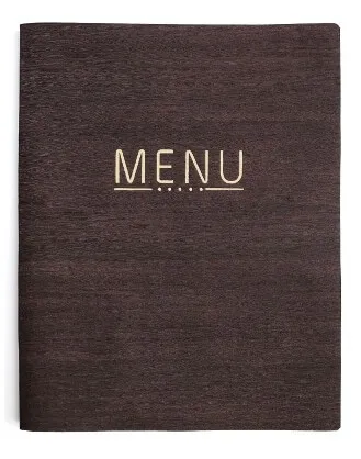 Porta-menu Coleção Nicolas - formato 25,5 x 32 cm