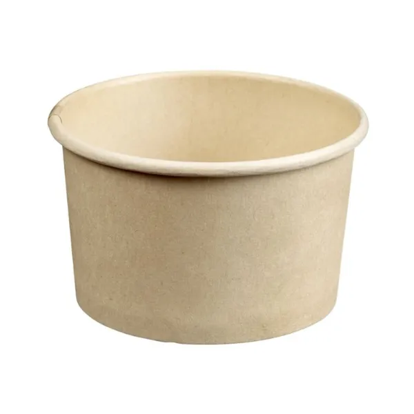 Pote de gelo e sobremesa de bambu Ø 70 mm - 105 ml - Conjunto de 50