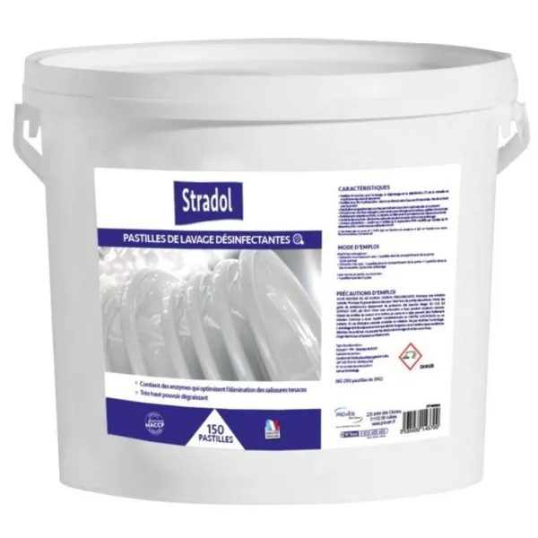 Pastilhas de Lavagem Desinfetantes - 150 Pastilhas de 20 g
