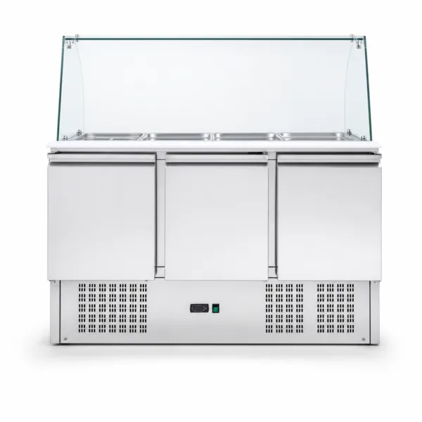 Saladette Refrigerada 4 GN 1/1 - 3 Portas