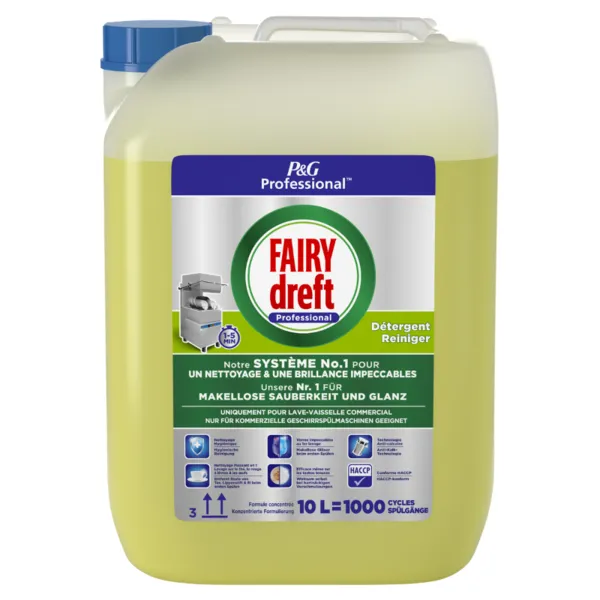 Líquido Detergente para Lavagem Automática - 10 L