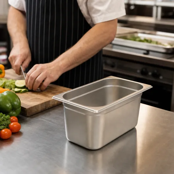 Cuba Gastronorm GN 1/3 em Aço Inox - Profundidade 150 mm - 5,7 L